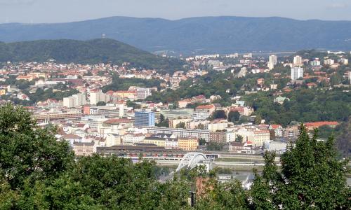 Ústí nad Labem as seen from Střekov  (Photo: Copyright © 2017 Hendrik Böttger / runinternational.eu)