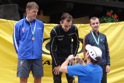 Tek na Vodiško planino 2009 - Simon Alič (2nd), Mitja Kosovelj (1st), Peter Letnar (3rd)