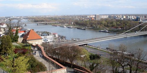 Bratislava (Slovakia), the bridges across the Danube